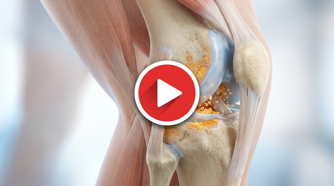 3D knee joint presentation